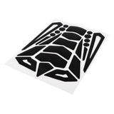 Max Anti-Slip Tank Pad Knee Protectors Gas Tank Stickers for Motorcycle Black