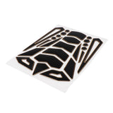 Max Anti-Slip Tank Pad Knee Protectors Gas Tank Stickers for Motorcycle Golden