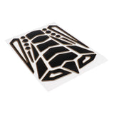 Max Anti-Slip Tank Pad Knee Protectors Gas Tank Stickers for Motorcycle Golden