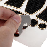 Max Anti-Slip Tank Pad Knee Protectors Gas Tank Stickers for Motorcycle Golden