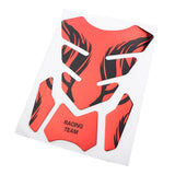 Max 1Set Rubber Fuel Tanks Traction Pads for Suzuki GSXR/GSR 600/750/1000 Red