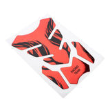 Max 1Set Rubber Fuel Tanks Traction Pads for Suzuki GSXR/GSR 600/750/1000 Red