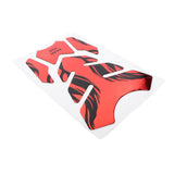 Max 1Set Rubber Fuel Tanks Traction Pads for Suzuki GSXR/GSR 600/750/1000 Red
