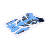 Max 1Set Rubber Fuel Tanks Traction Pads for Suzuki GSXR/GSR 600/750/1000 Blue