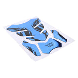 Max 1Set Rubber Fuel Tanks Traction Pads for Suzuki GSXR/GSR 600/750/1000 Blue