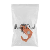 Maxbell Motorcycle Luggage Hanging Hanger Helmet Hook Fit for Yamaha RC LC150 Orange