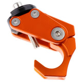 Maxbell Motorcycle Luggage Hanging Hanger Helmet Hook Fit for Yamaha RC LC150 Orange