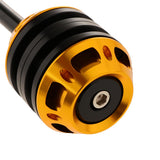 Max Frame Sliders Crash Falling Protector for Kawasaki Yellow + Black