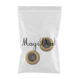 Max 2 PCS Motorcycle Front Fork Cup Drop Resistance Universal  Yellow + Black