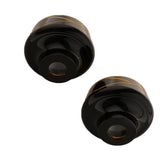 Max 2 PCS Motorcycle Front Fork Cup Drop Resistance Universal  Yellow + Black