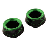 Max Maxb 2 PCS Motorcycle Front Fork Cup Drop Resistance Universal  Green + Black
