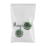 Max Maxb 2 PCS Motorcycle Front Fork Cup Drop Resistance Universal  Green + Black