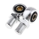 Maxbell 1 Pair Eye Adapter Eye End For Motorcycle Scooter Shock Absorber 10mm Sliver