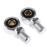 Maxbell 1 Pair Eye Adapter Eye End For Motorcycle Scooter Shock Absorber 10mm Sliver