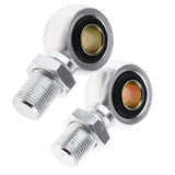 Maxbell 1 Pair Eye Adapter Eye End For Motorcycle Scooter Shock Absorber 12mm Sliver