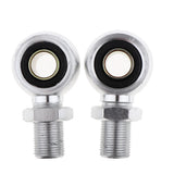 Maxbell 1 Pair Eye Adapter Eye End For Motorcycle Scooter Shock Absorber 12mm Sliver