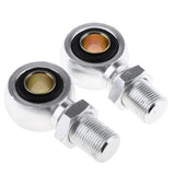 Maxbell 1 Pair Eye Adapter Eye End For Motorcycle Scooter Shock Absorber 12mm Sliver