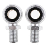 Maxbell 1 Pair Eye Adapter Eye End For Motorcycle Scooter Shock Absorber 14mm Sliver
