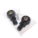Maxbell One Pair Eye Adapter Eye End For Motorcycle Scooter Shock Absorber Black