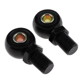 Maxbell One Pair Eye Adapter Eye End For Motorcycle Scooter Shock Absorber Black