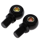Maxbell One Pair Eye Adapter Eye End For Motorcycle Scooter Shock Absorber Black