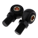 Maxbell One Pair Eye Adapter Eye End For Motorcycle Scooter Shock Absorber Black