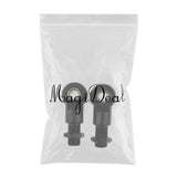 Maxbell 2Pcs Eye Adapters for Motorcycle Scooter Shock Absorber - Black 10mm