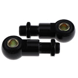 Maxbell 2Pcs Eye Adapters for Motorcycle Scooter Shock Absorber - Black 10mm
