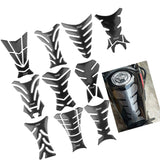 Maxbell Universal Motorcycle Fuel Tank Decal Sticker Pad Gas Cap Tank Pad Protector
