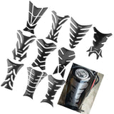 Maxbell Universal Motorcycle Fuel Tank Decal Sticker Pad Gas Cap Tank Pad Protector
