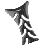 Maxbell Motorcycle Fuel Tank Fish Bone Sticker Pad Gas Cap Tank Pad Protector T03