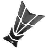 Maxbell Motorcycle Oil Gas Tank Protector Sticker Decal Carbon Fiber T08 Universal