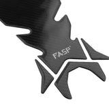 Maxbell Motorcycle Oil Gas Tank Protector Sticker Decal Carbon Fiber T09 Universal
