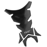 Maxbell Motorcycle Oil Gas Tank Protector Sticker Decal Carbon Fiber T09 Universal