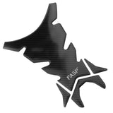 Maxbell Motorcycle Oil Gas Tank Protector Sticker Decal Carbon Fiber T09 Universal