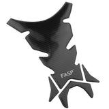 Maxbell Motorcycle Oil Gas Tank Protector Sticker Decal Carbon Fiber T09 Universal