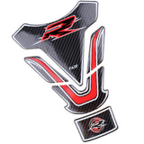Maxbell 5D Carbon Fiber Red Motorcycle Fuel Tank Pad Protector Sticker  for FASP
