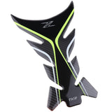 Maxbell 5D Carbon Fiber Green Motorcycle Fuel Tank Pad Protector Sticker  for FASP