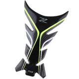 Maxbell 5D Carbon Fiber Green Motorcycle Fuel Tank Pad Protector Sticker  for FASP