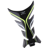 Maxbell 5D Carbon Fiber Green Motorcycle Fuel Tank Pad Protector Sticker  for FASP