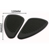 Maxbell Anti- Slip Side Tank Traction Knee Grip Protectors Gas Tank Stickers  Brown