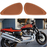 Maxbell Anti- Slip Side Tank Traction Knee Grip Protectors Gas Tank Stickers  Black
