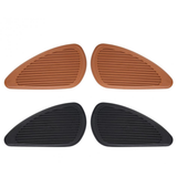 Maxbell Anti- Slip Side Tank Traction Knee Grip Protectors Gas Tank Stickers  Black
