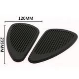 Maxbell Anti- Slip Side Tank Traction Knee Grip Protectors Gas Tank Stickers  Black
