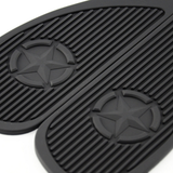 Maxbell Motorcycle Gas Tank Pad Traction Side Fuel Knee Grip Decal Cafe Racer Black