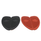 Maxbell Motorcycle Gas Tank Pad Traction Side Fuel Knee Grip Decal Cafe Racer Black