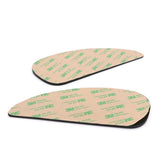 Maxbell Motorcycle Gas Tank Pad Traction Side Fuel Knee Grip Decal Cafe Racer Red