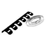 Max 25cm Exhaust Pipe Protector Guard Heat Shield for 2 Stroke Motorcycle Black