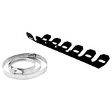 Max 25cm Exhaust Pipe Protector Guard Heat Shield for 2 Stroke Motorcycle Black