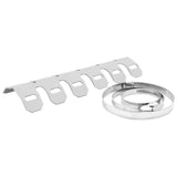 Max 25cm Exhaust Pipe Protector Guard Heat Shield for 2 Stroke Motorcycle Silver